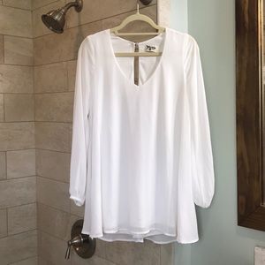 Show Me Your Mumu White Tunic Dress